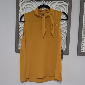 Yellow Sleeveless Top